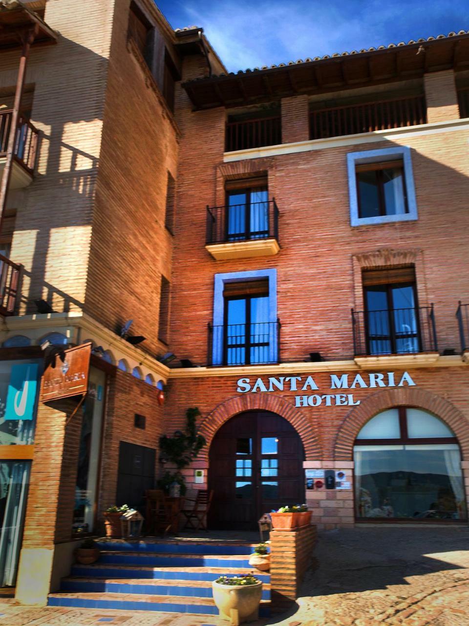 Hotel Santa Maria De Alquezar Alquézar Exterior foto