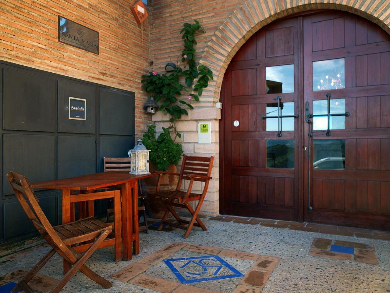 Hotel Santa Maria De Alquezar Alquézar Exterior foto