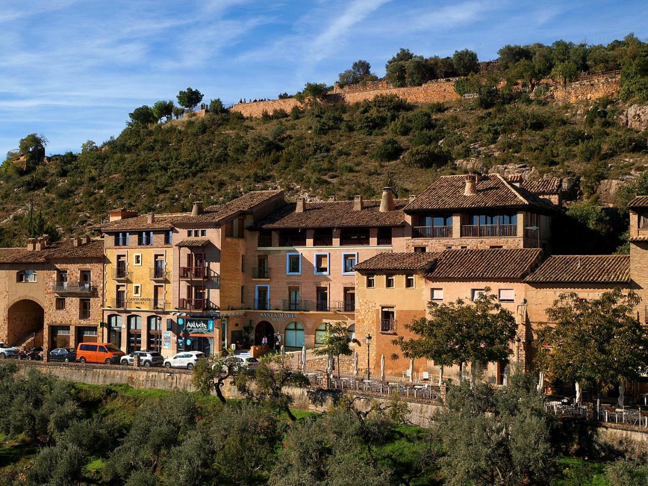 Hotel Santa Maria De Alquezar Alquézar Exterior foto